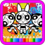 icon android Power-Puf Girls Coloring Games