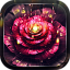 icon android Neon Flowers Live Wallpaper