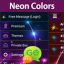 icon android GO SMS Neon Colors Theme