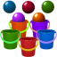 icon android Bucket Roleta-Learn Colors Kid