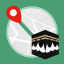 icon android 100% Qibla Finder