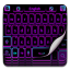 icon android Color Keyboard Neon Purple