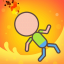 icon android Stickman Burning