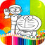 icon android Coloring Doraemon Games