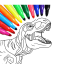 icon android Dino Coloring Game