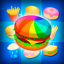 icon android Match 3 Burger HD: Delicious Food Mania