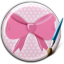 icon android Pink Bow Keyboard