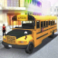 icon android City school bus driver 3D