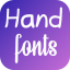 icon android Hand Fonts