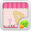 icon android GO SMS Pro Pink Sweet theme