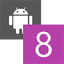 icon android Androse 8