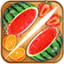 icon android Fruits Cut Slice 3D