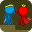 icon android Red and Blue Stickman