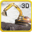 icon android Mine Excavator Crane 3D