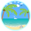 icon android Beach Quotes in English - River Status & Captions