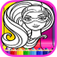 icon android Pretty Princess-Coloring Book