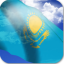 icon android 3D Kazakhstan Flag LWP