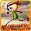 icon android Stickman ZigZag Rush and Run 3D