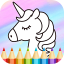 icon android Unicorn Coloring Book