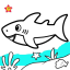 icon android Baby Shark Coloring Game