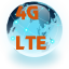 icon android 4G Speed Up INTERNET LTE