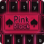 icon android Pink Black Keyboard Theme