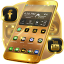 icon android Neon Gold Theme GO Launcher