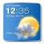 icon android Digital Clock Weather Widget