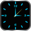 icon android Glowing Clock Locker - Blue