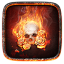 icon android The flame skull