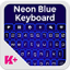 icon android Neon Blue Keyboard