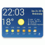 icon android Simple Time & Weather Widget