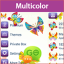 icon android GO SMS Multicolor Theme