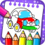 icon android Coloring and Learn