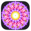 icon android Glow Mandala Drawing and Spin