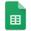 icon android Google Sheets