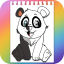 icon android Panda Coloring Book