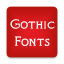 icon android Gothic Free Font Theme