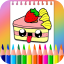 icon android Kawaii Food Coloring Book