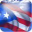 icon android 3D Puerto Rico Flag LWP