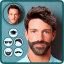 icon android Men HairStyle Mustache Editor