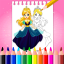 icon android Princess Coloring Book for kids