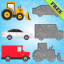 icon android Vehicles Puzzles for Toddlers!