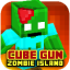 icon android Cube Gun 3D : Zombie Island