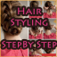 icon android Hair Styling Step By Step