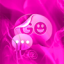 icon android GO SMS Theme Pink Fire