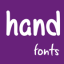 icon android Hand Fonts