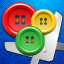 icon android Buttons and Scissors