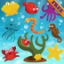 icon android Fishes Puzzles for Toddlers !