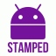 icon android Stamped Purple Icons